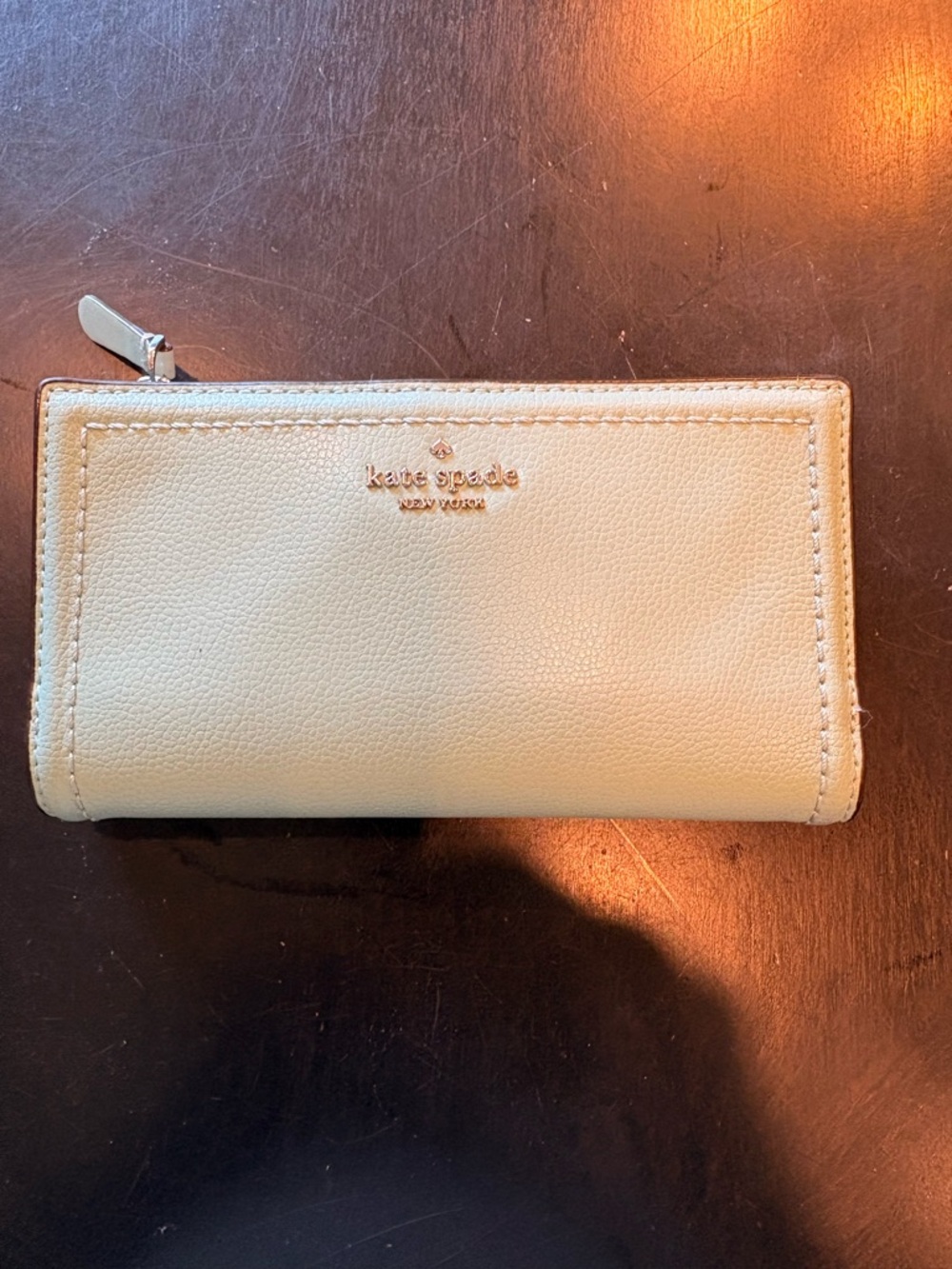 Kate Spade Mint Green Zip Wallet